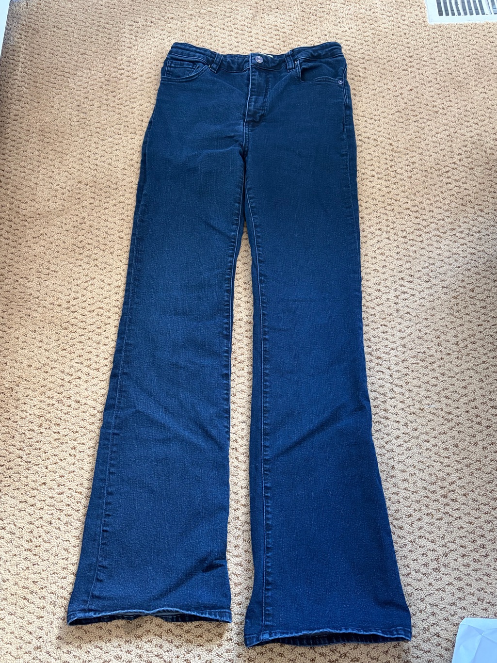 Frame Denim Dark Indigo Bootcut Jeans